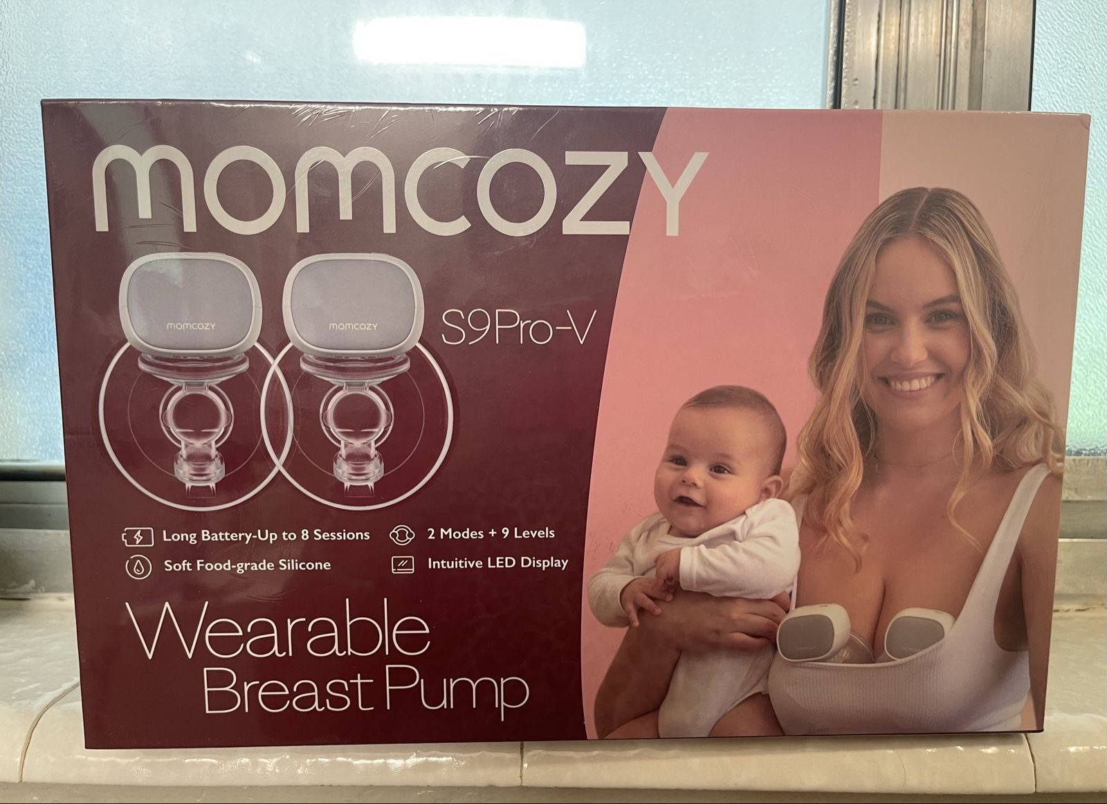 Momcozy S9 Pro-V wearable breast pump set