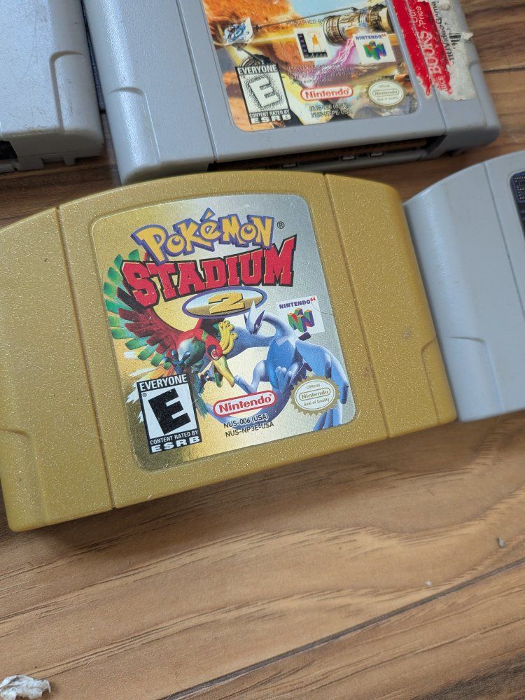 Pokemon Stadium 2 Nintendo 64 N64 Game Cartridge Used
