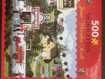 Jane Wooster Scott Silhouettes 500 Piece Puzzle