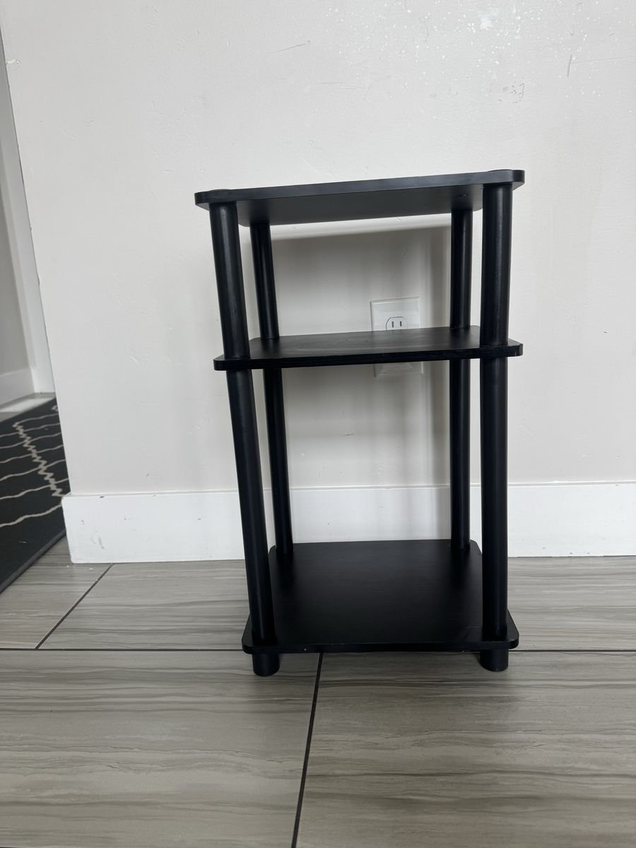 Small plastic night stand
