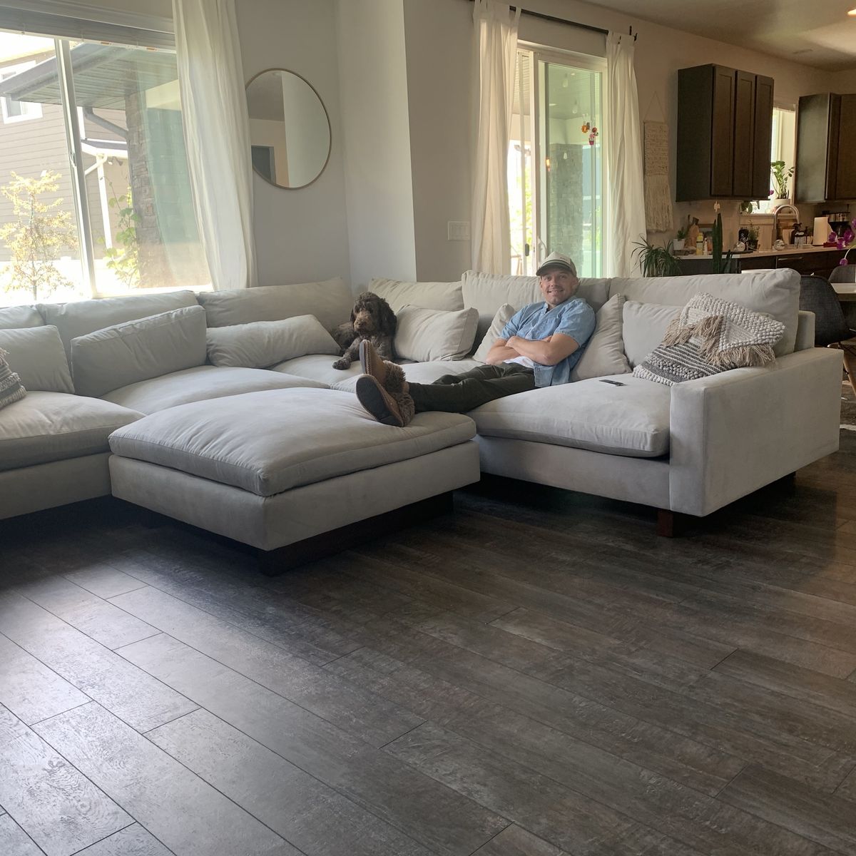 West elm custom xtra deep