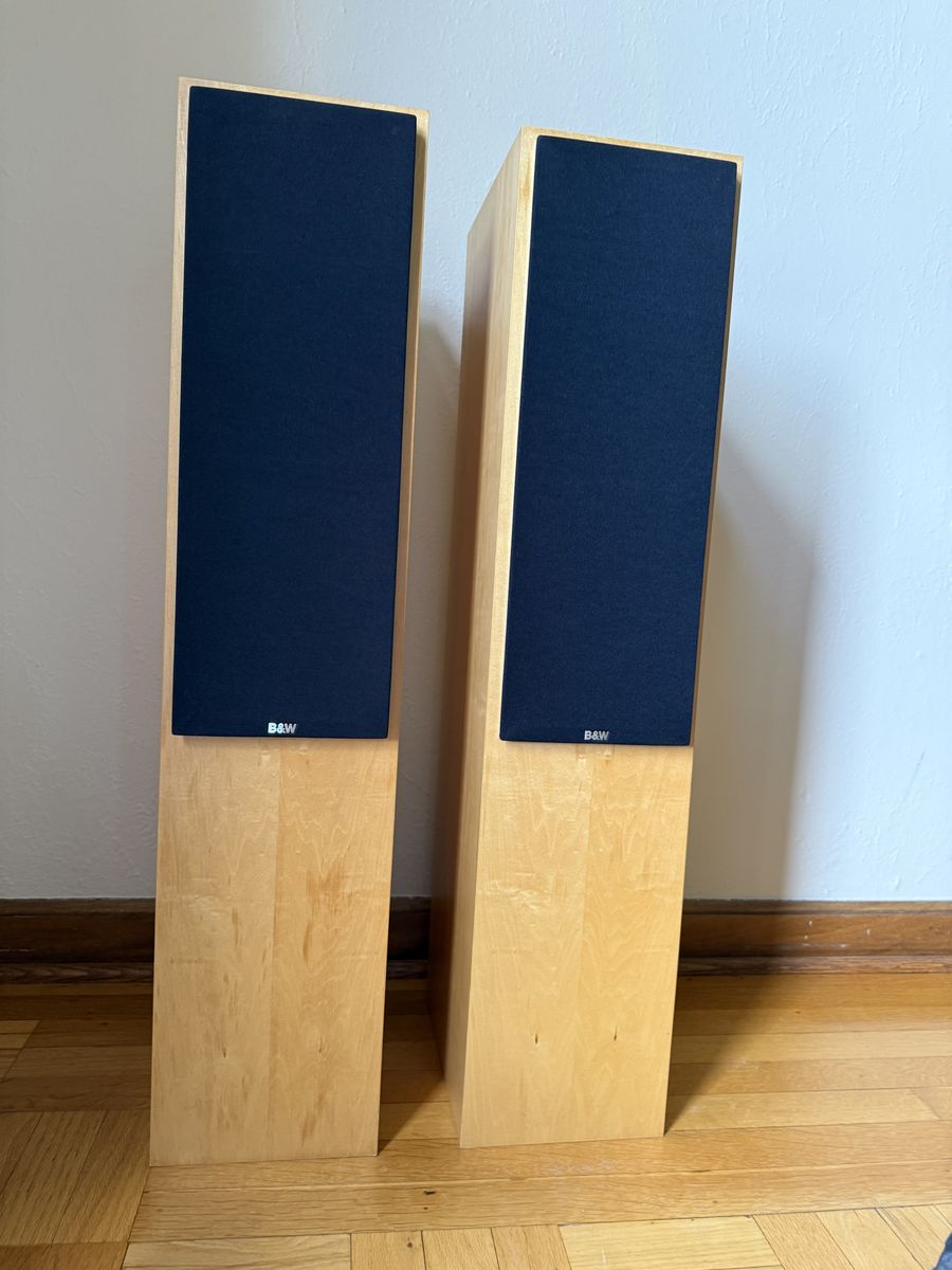 B&W Stereo Speakers