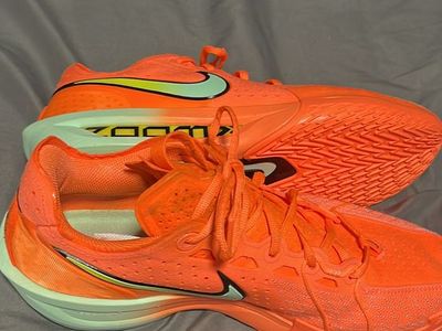 Nike G.T. Cut 3 Basketball Shoes Orange Mint Green - Men's Size 10.5