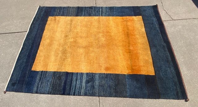 Area Rug similar to Gabbeh Afghan style