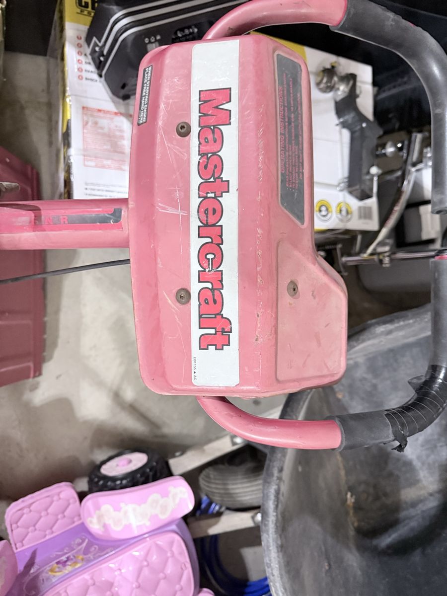 Mastercraft Gas Rear-Tine Tiller Garden Cultivator