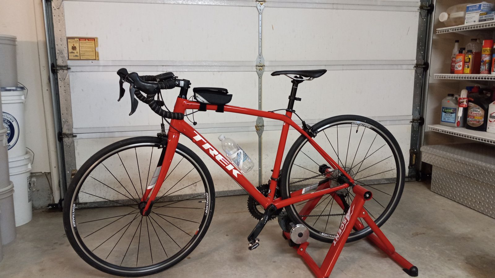 Trek Domane ALR 3 Road Bike - Red, 200 Alpha Aluminum Frame, Bontrager Wheels