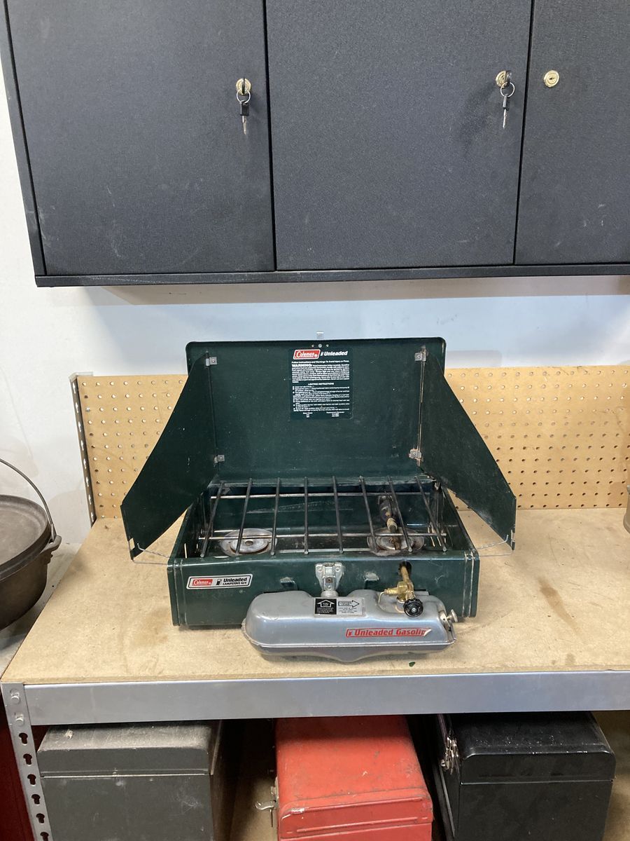 Coleman unleaded gas stove