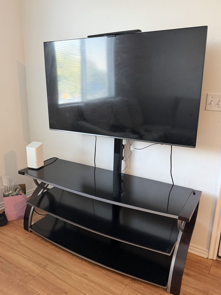 Smart tv with stand 