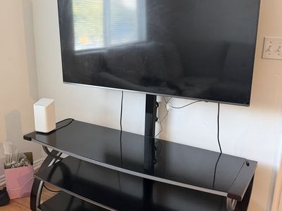 Smart tv with stand