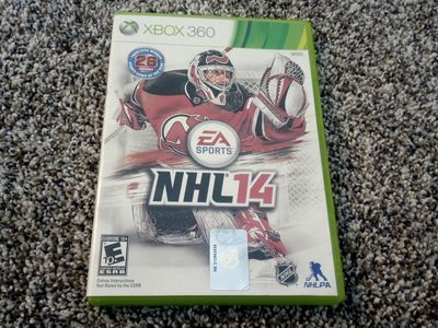 EA Sports NHL 14 - Microsoft Xbox 360 Hockey Video Game - Complete with Manual