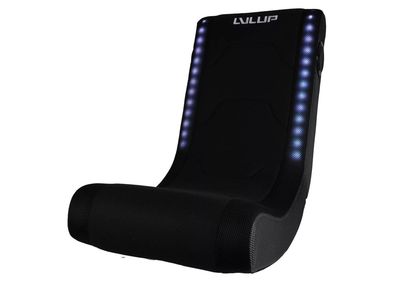 Level Up Pro Gaming Chair with LED Lighting, Black