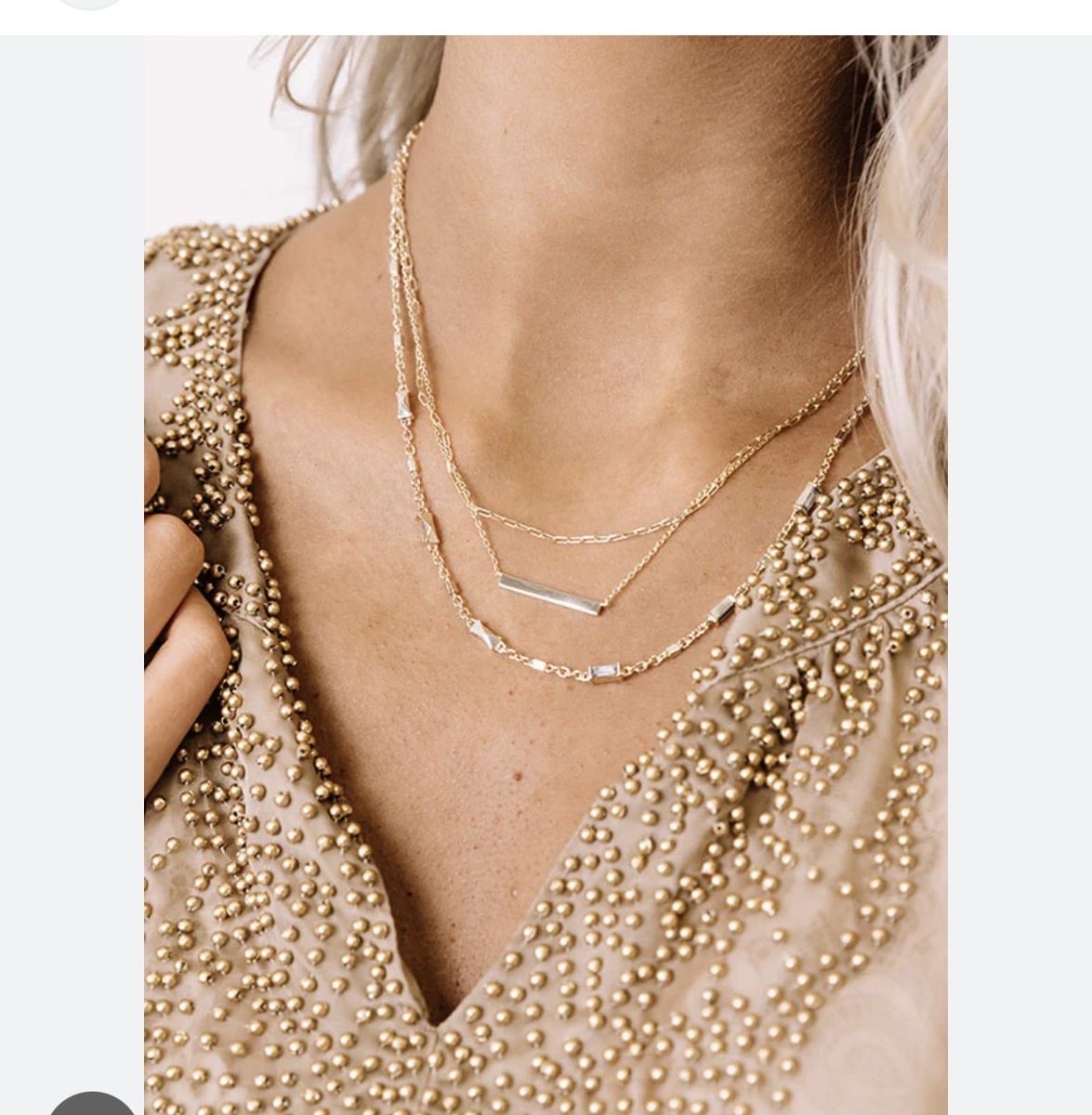 *NEW* Layered Gold Kendra Scott Necklace