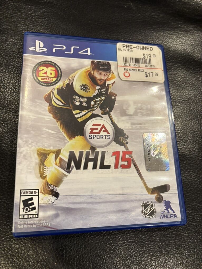NHL 15 PS4