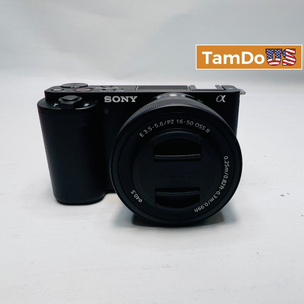 Sony ZV-E10 Mirrorless Camera Kit w/ E PZ 16-50mm f/3.5-5.6 OSS II Lens Black