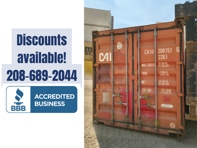 20' & 40' Shipping Containers – One Trip & Used – Farm Storage