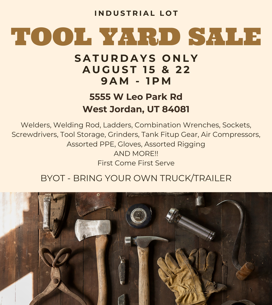 Tool Yard Sale