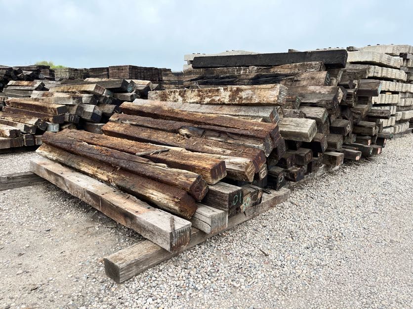 Used RAILROAD TIES & BRIDGE TIMBERS - UTAH