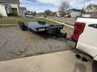 20FT DOVETAIL CAR HAULER WITH WINCH