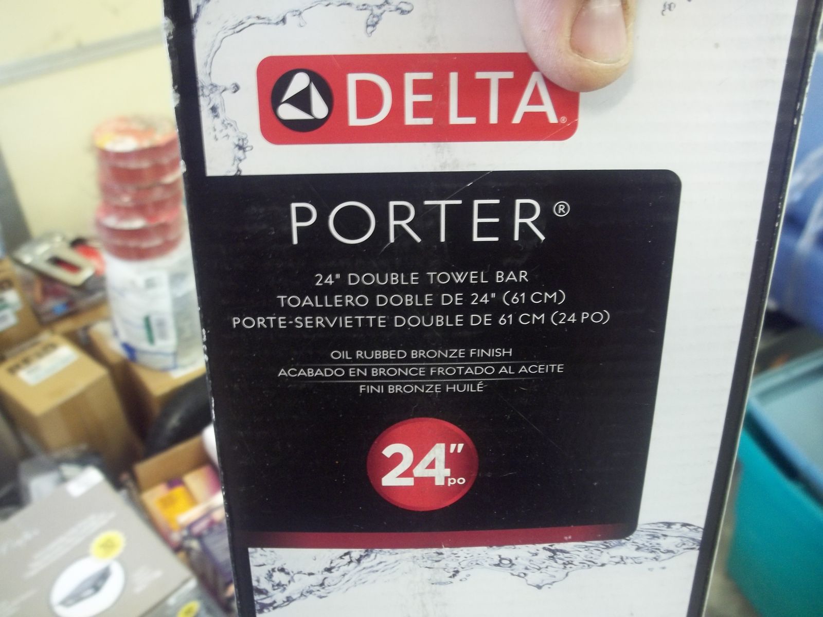 Delta Porter 24" Double Towel Bar