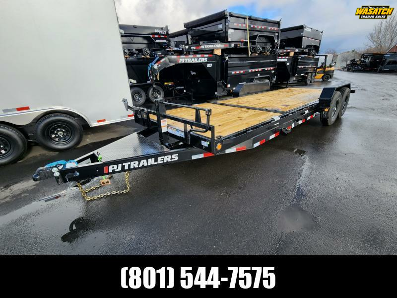 2026 PJ Trailers 22' T6 Tilt Deck Equipment Flatbed Trailer