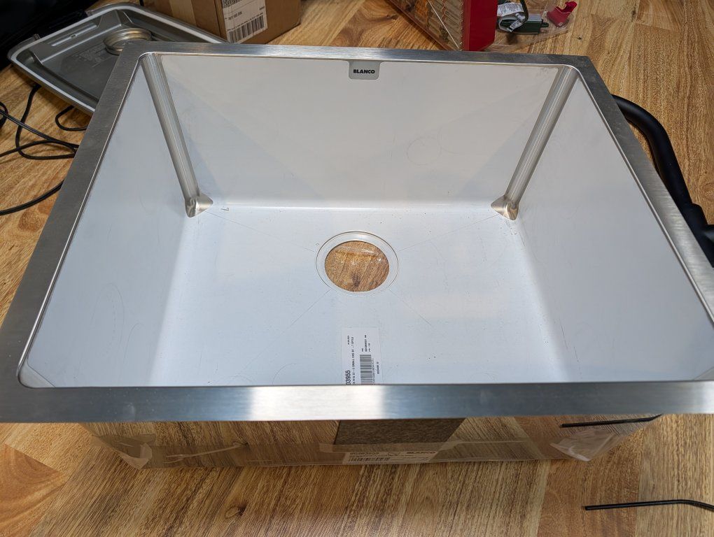 New Blanco Quatrus Stainless Steel Sink