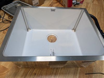 New Blanco Quatrus Stainless Steel Sink
