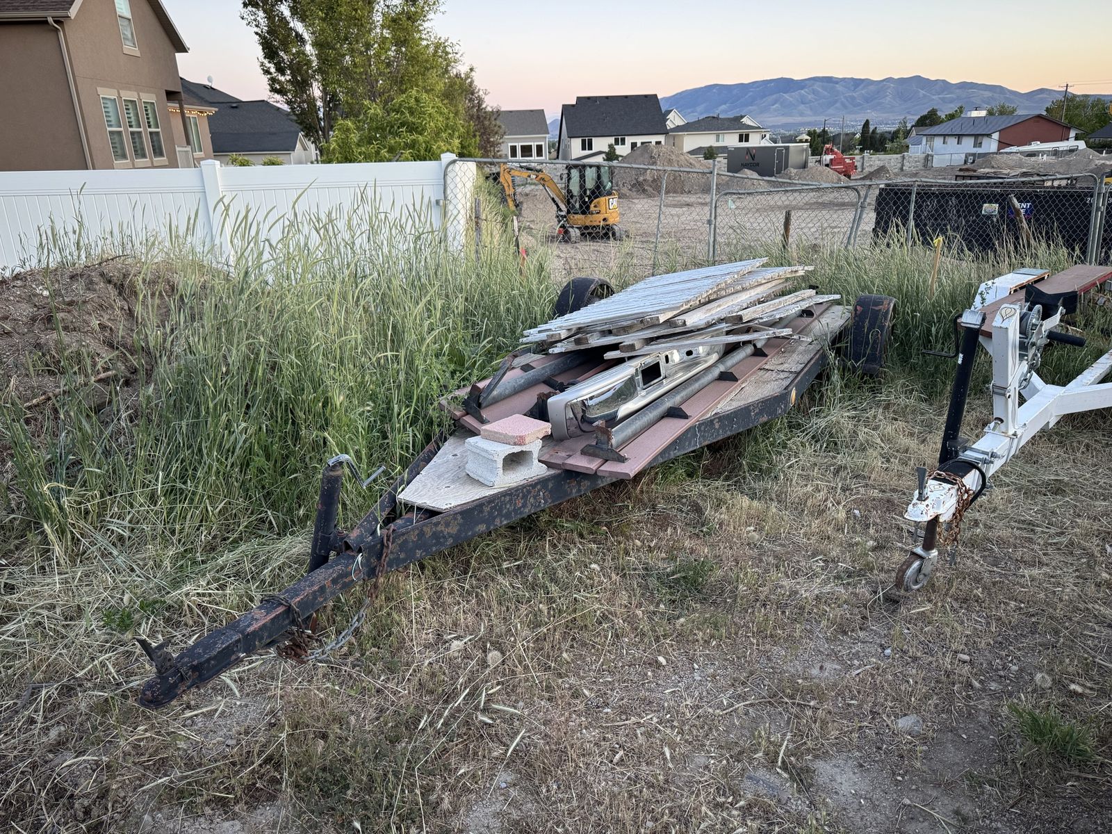 Single axle atv Trailer