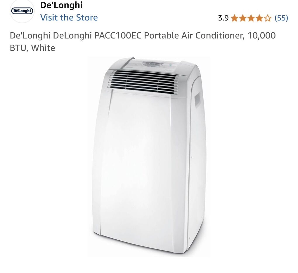 AC Unit De’Longhi Air Conditioner 10k BTU