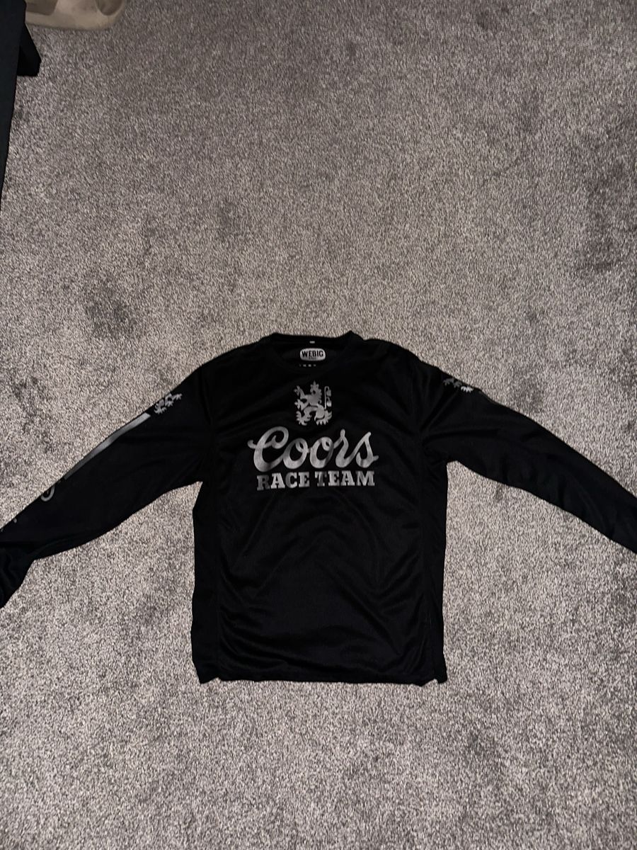 Coors racing team riding jersey