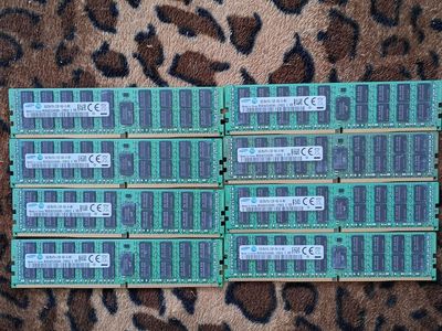 128GB Samsung DDR4 ECC Server RAM – 8x16GB Matching RDIMM Modules