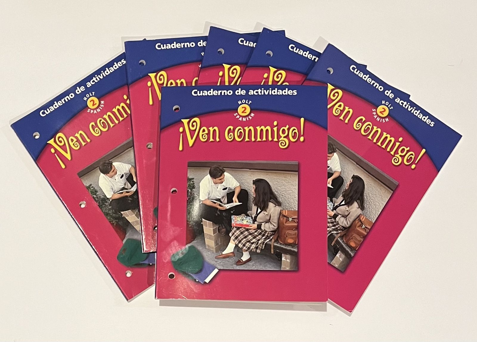 Spanish 2 Workbooks Set of 6 – Ven Conmigo Holt