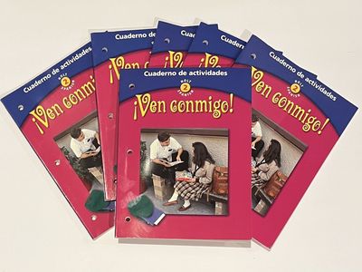 Spanish 2 Workbooks Set of 6 – Ven Conmigo Holt