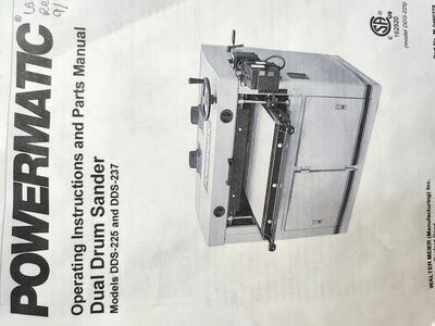 Drum Sander/Powermatic DDS 25