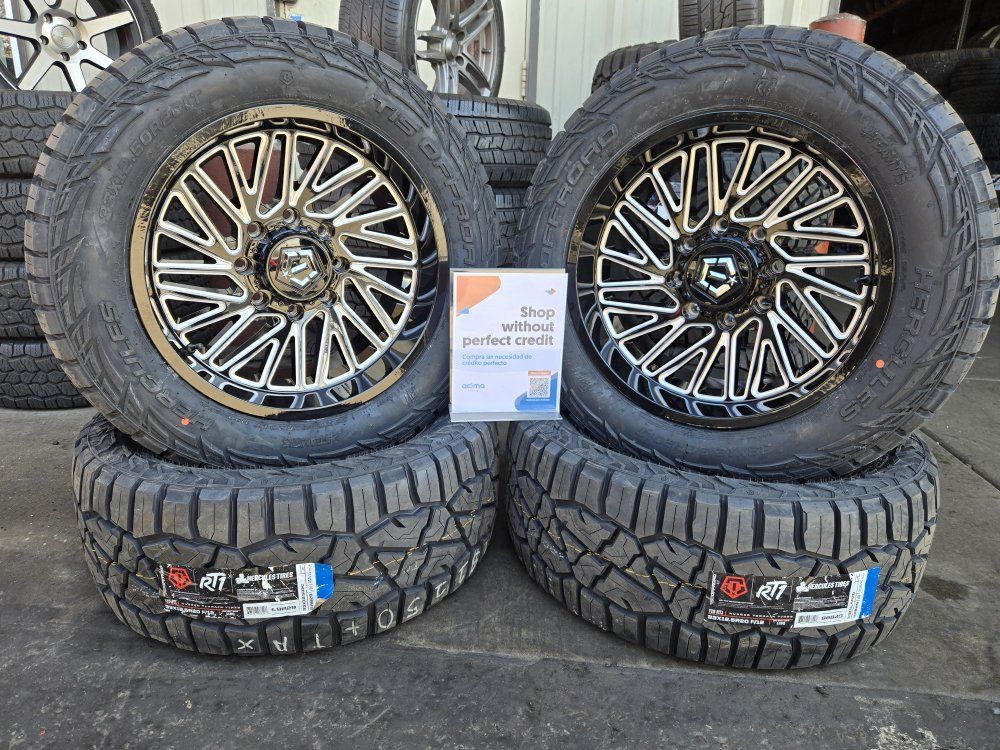 SET DE RINES 20X10 CON PATTERN 8X180