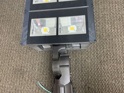 4-Head LED Commercial Flood Light – Adjustable Mount