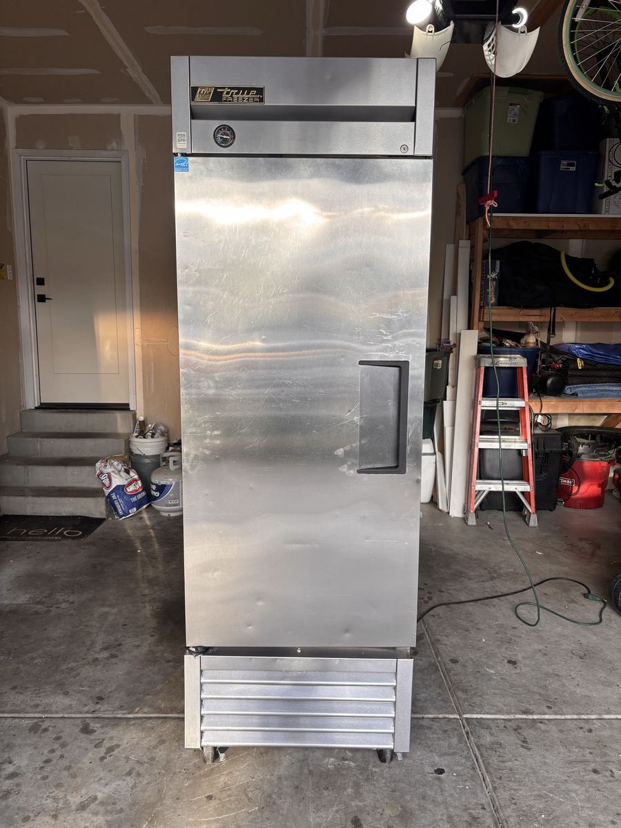 True Manufacturing T-23F Stainless Steel Commercial Reach-In Freezer