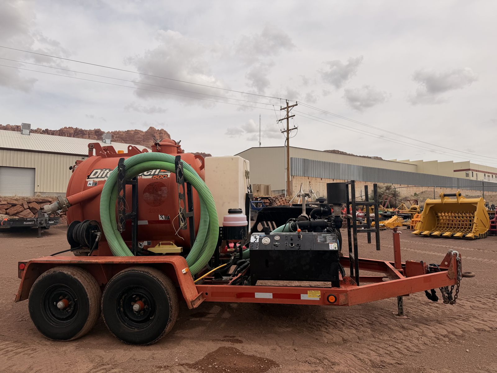 Ditch Witch FX25 Vacuum Trailer