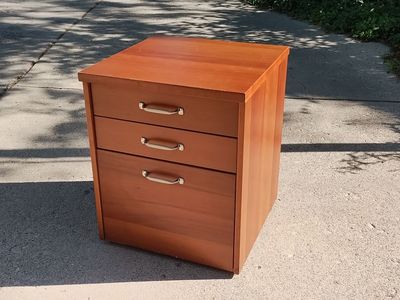 3-Drawer Laminate Desk Cabinet