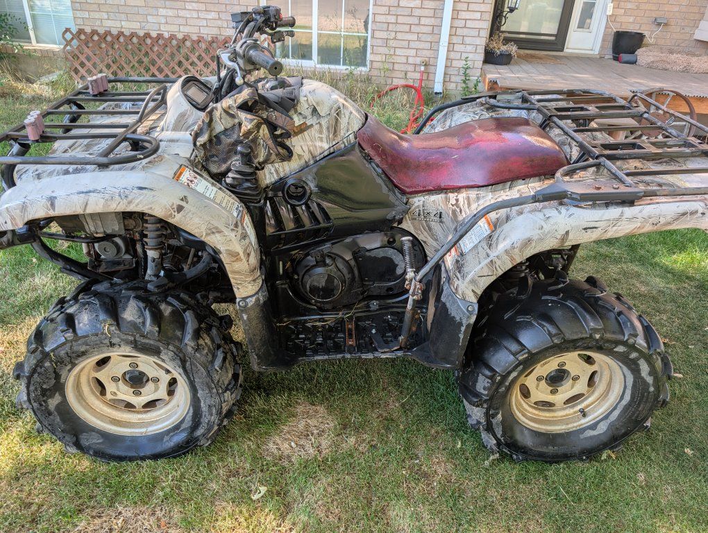 2006 Yamaha Grizzly 660 4x4 – Winch – Realtree Camo – Runs Great