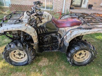2006 Yamaha Grizzly 660 4x4 – Winch – Realtree Camo – Runs Great