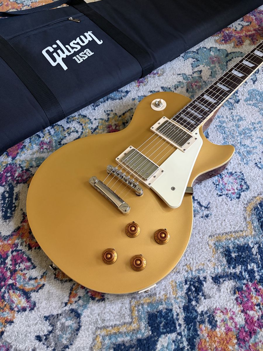 Les Paul Standard 50’s Goldtop Epiphone with Gibson gig bag