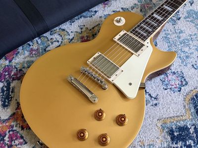 Les Paul Standard 50’s Goldtop Epiphone with Gibson gig bag