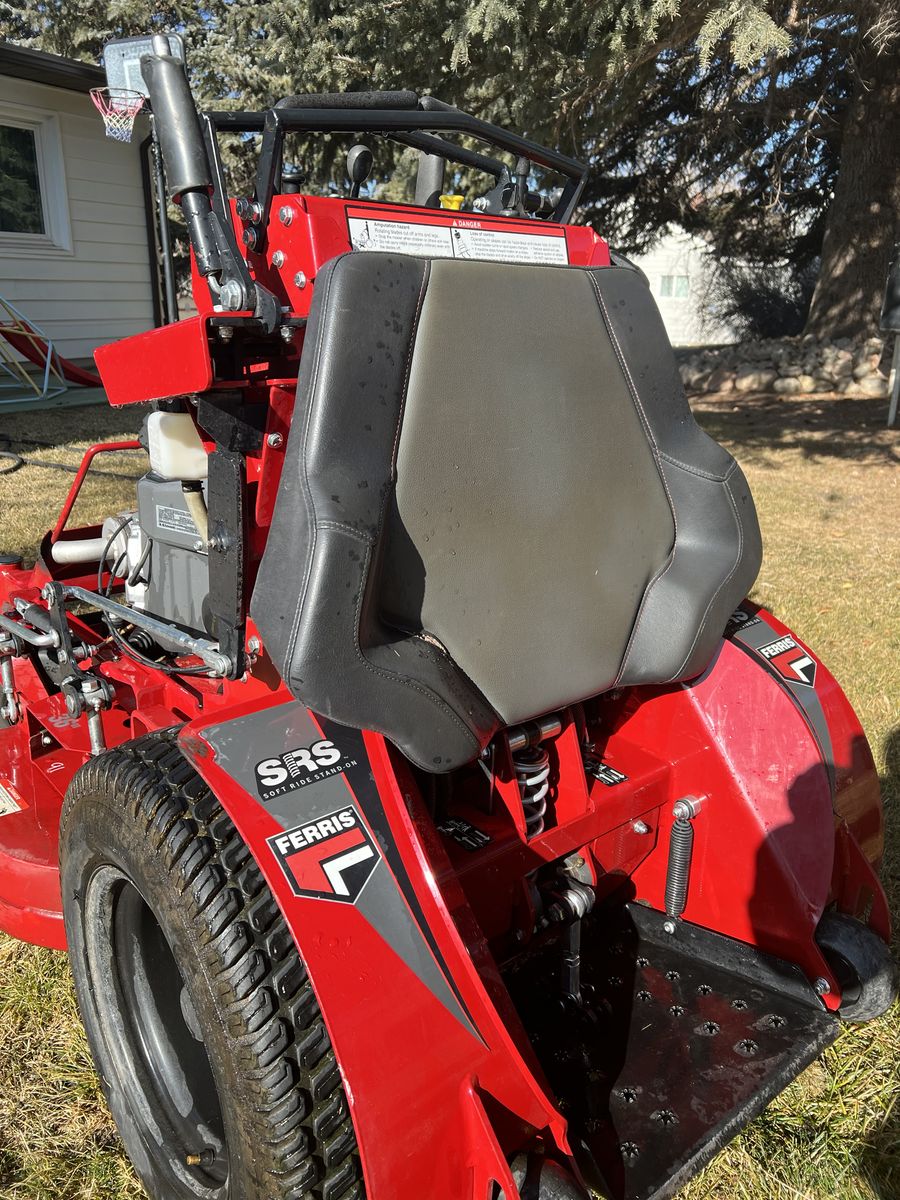 Ferris stand-on lawn mower