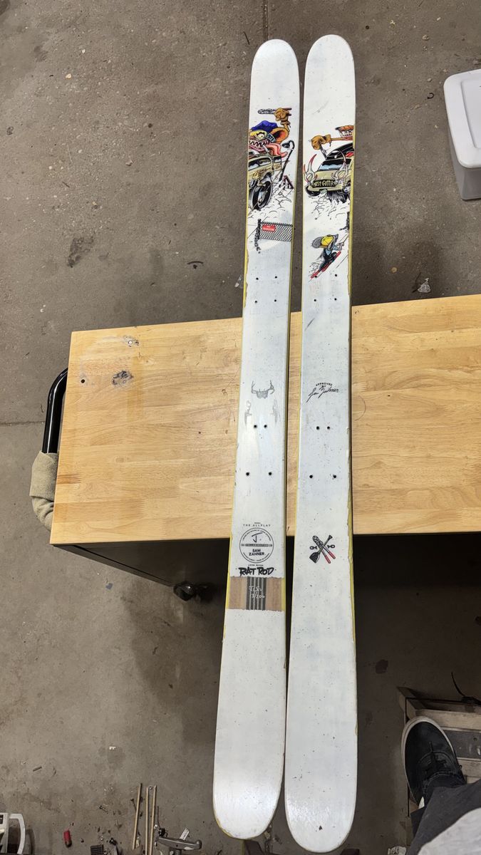 J Skis Allplay 164 Rat Rod Edition