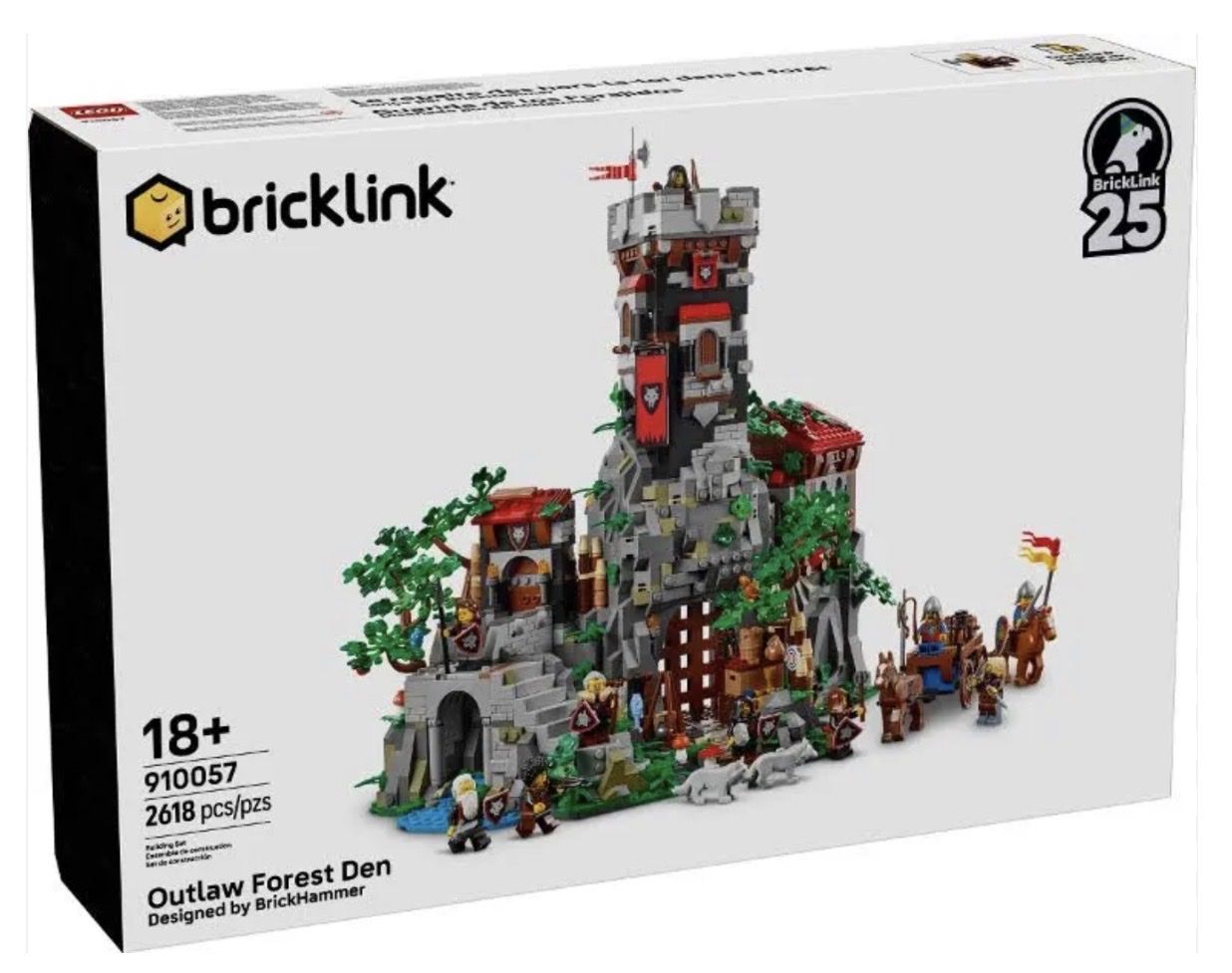LEGO Bricklink Outlaw Forest Den 910057 - NEW