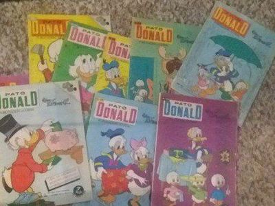 9 SPANISH COMIC BOOKS.,,PATO DONALD
