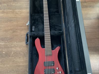German made Warwick Streamer $$ 5 string bass with hard case