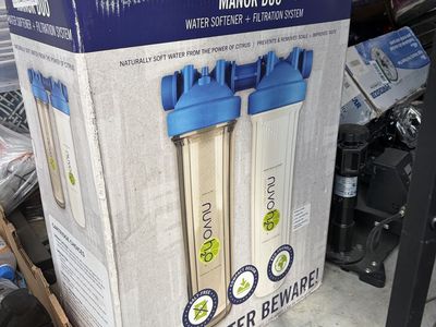 Brand New NuvoH2O Manor Duo Water Softener + Filtration System – $1,100 OBO