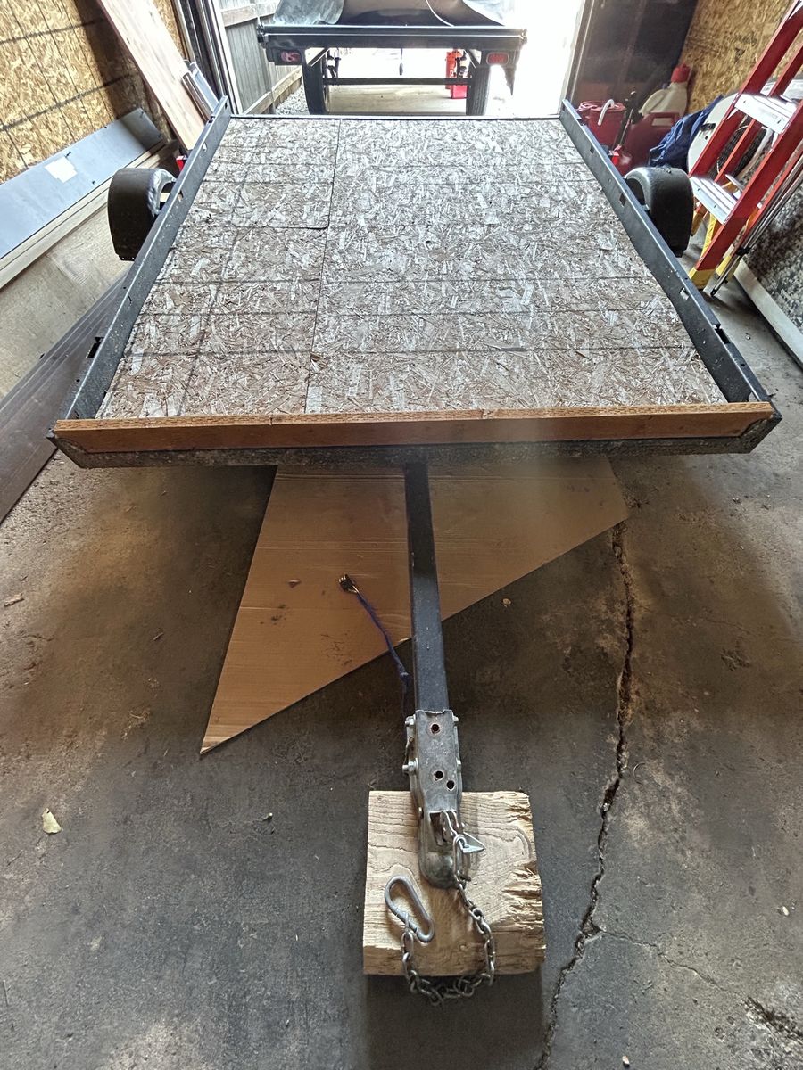 8’ x 6’ Flatbed Trailer