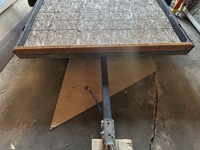 8’ x 6’ Flatbed Trailer